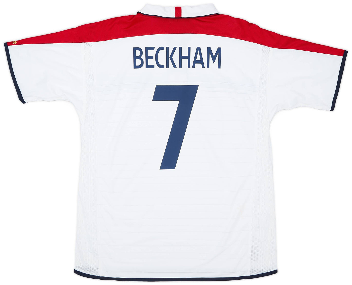 Maillot domicile Angleterre 2003-05 Beckham #7