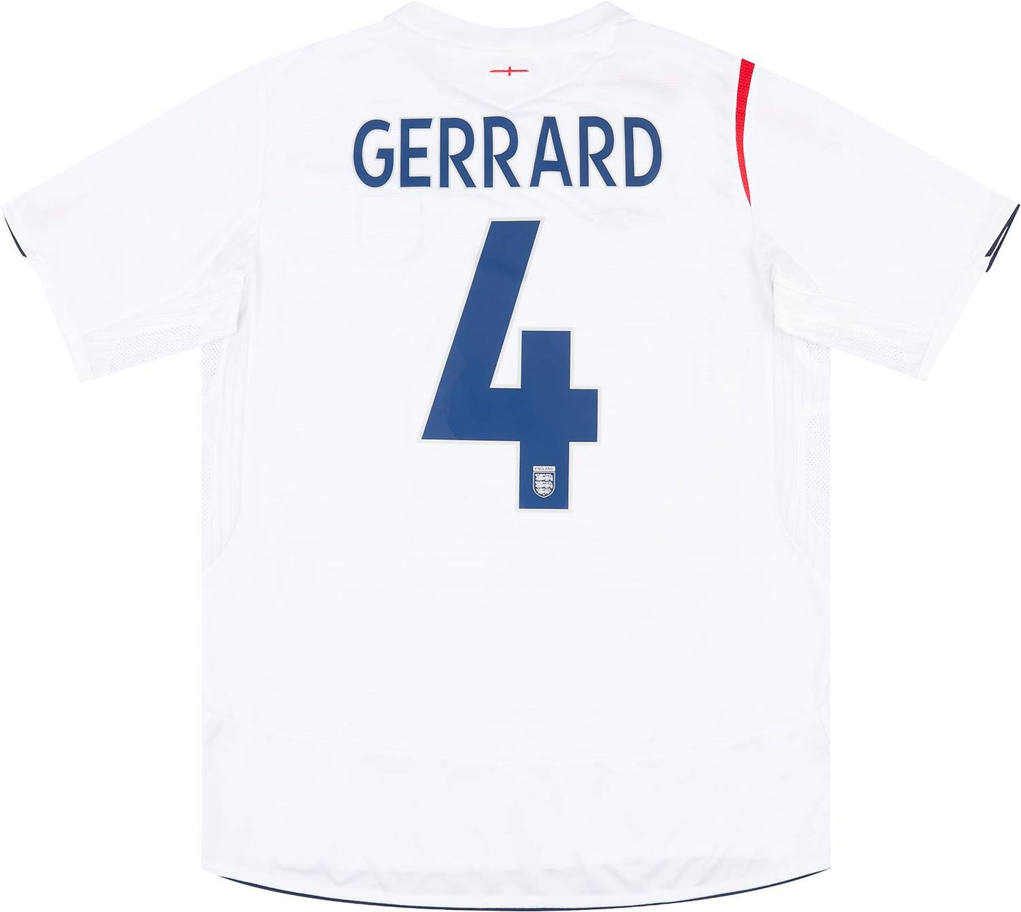 Maillot domicile Angleterre 2005-07 Gerrard #4