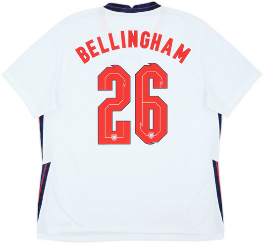 Maillot domicile Angleterre 2020-22 Bellingham n°26