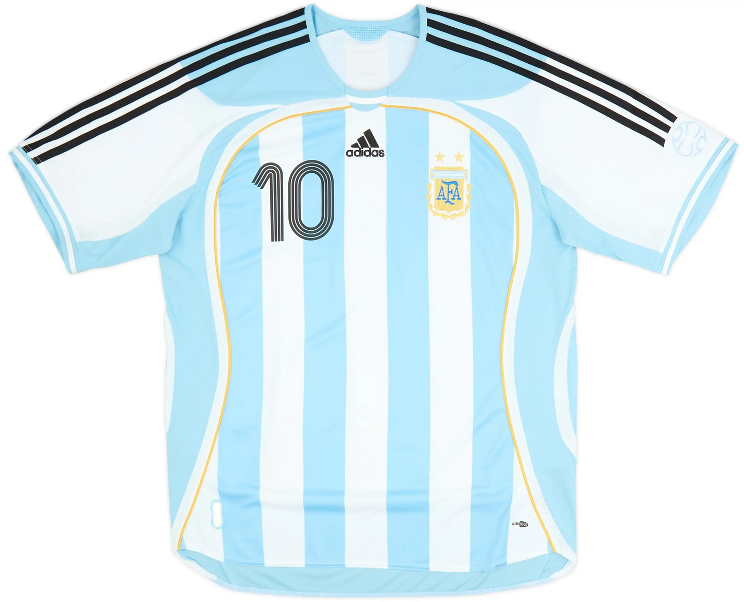 Maillot domicile Argentine adidas réédition 2006 Riquelme #10