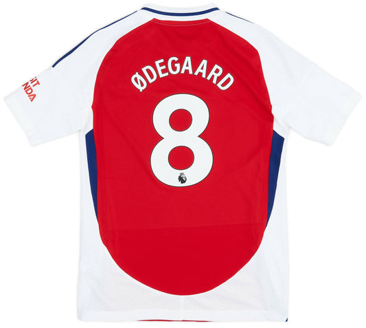 Maillot domicile Arsenal 2024-25 Odegaard #8 (enfants)