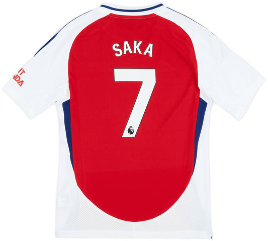 Maillot domicile Arsenal 2024-25 Saka #7 (enfants)