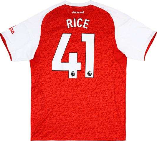Maillot domicile Arsenal 2025-26 Rice #41