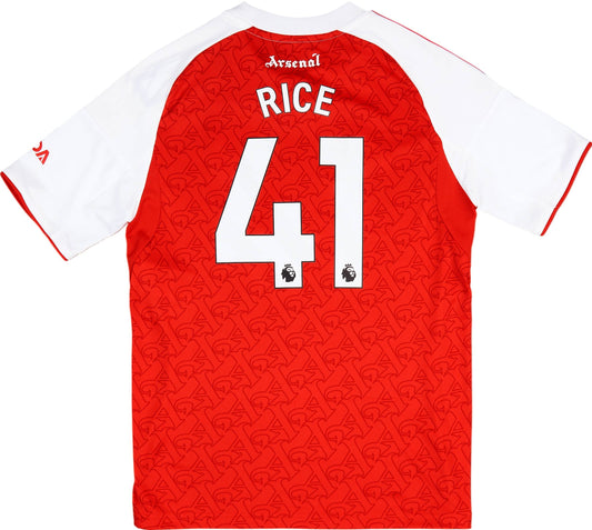 Maillot domicile Arsenal 2025-26 Rice #41 (enfant)
