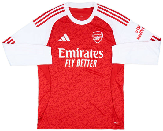 Maillot domicile Arsenal 2025-26 à manches longues