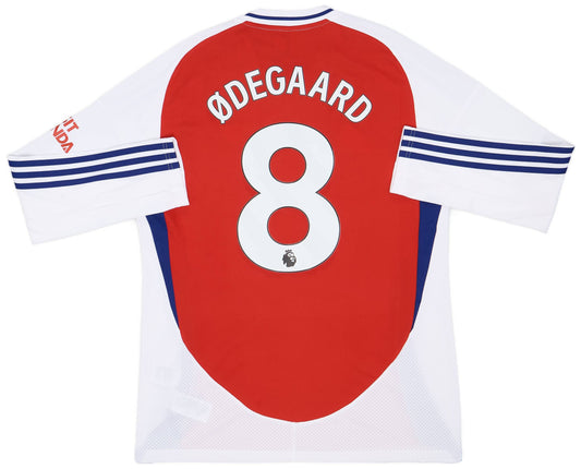 Maillot domicile Arsenal à manches longues 2024-25 Odegaard #8