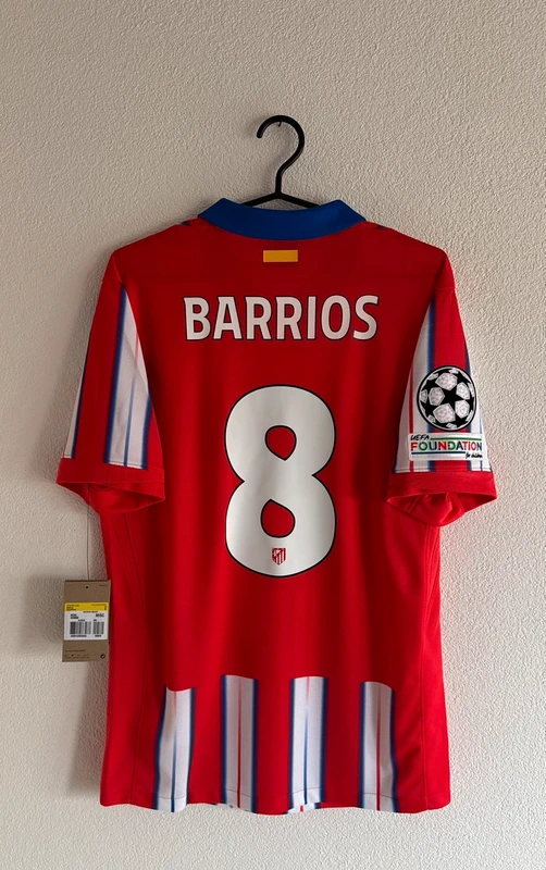 Maillot domicile Atlético Madrid 2024-25 Barrios #8 (S)