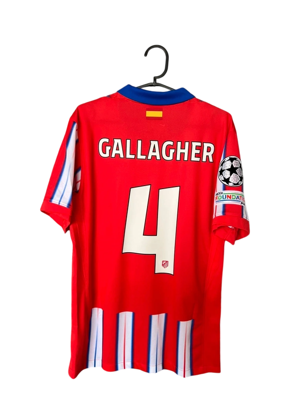 Maillot domicile Atletico Madrid 2024-25 Gallagher #4 (S)