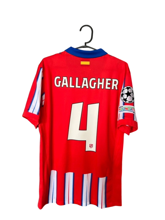 Maillot domicile Atletico Madrid 2024-25 Gallagher #4 (S)