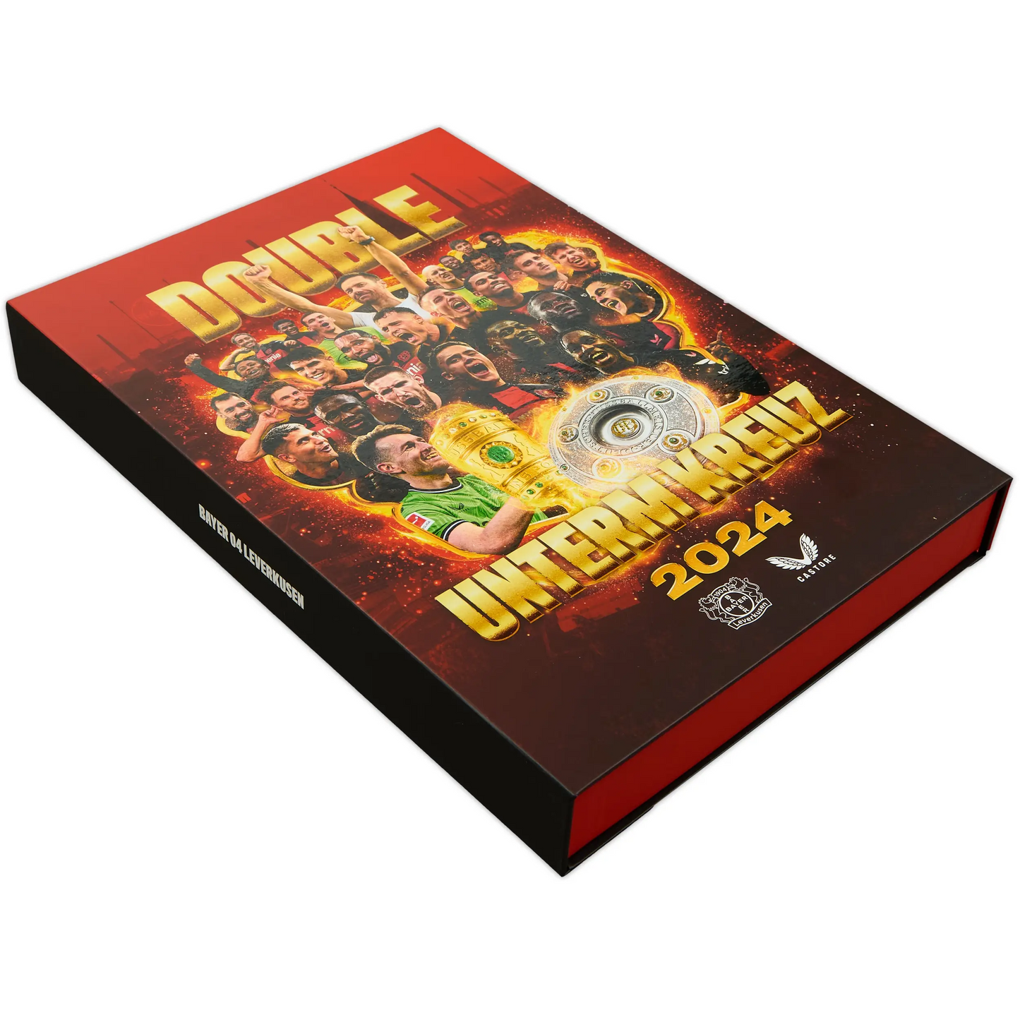 Maillot domicile Bayer Leverkusen 2023-24 "Double vainqueur de coupe" - en boite