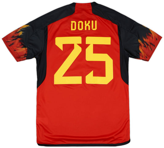 Maillot domicile Belgique 2022-23 Doku #25