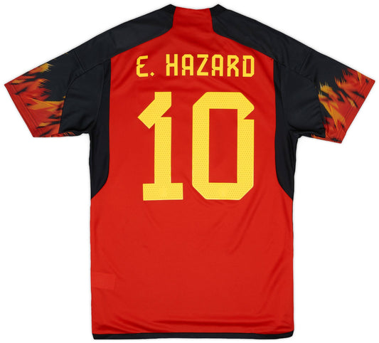 Maillot domicile Belgique 2022-23 E.Hazard #10