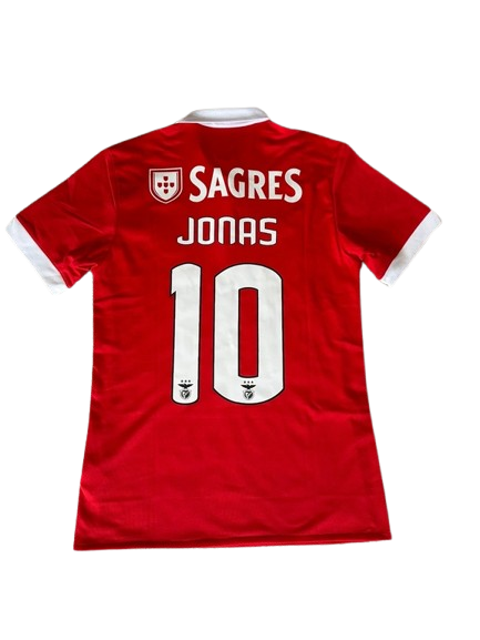 Maillot domicile Benfica 2017-18 Jonas n°10 - 8/10 (S)