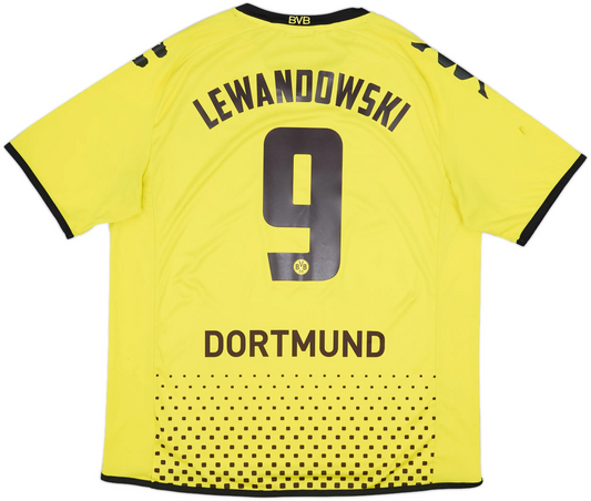 Maillot domicile Borussia Dortmund 2011-12 Lewandowski #9 (XXL)