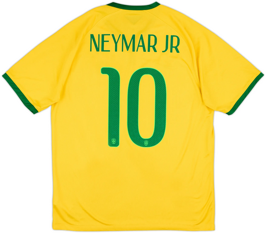 Maillot domicile Brésil 2014-15 Neymar Jr n°10
