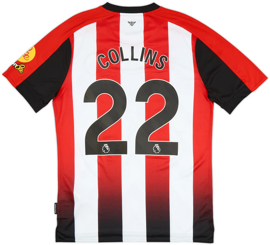 Maillot domicile Brentford 2023-24 Collins #22