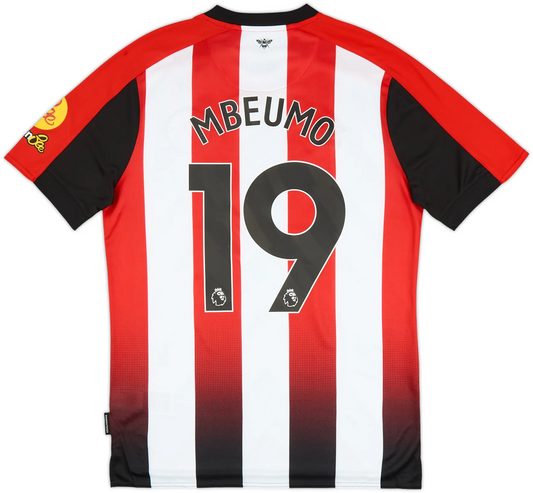 Maillot domicile Brentford 2023-24 Mbeumo #19