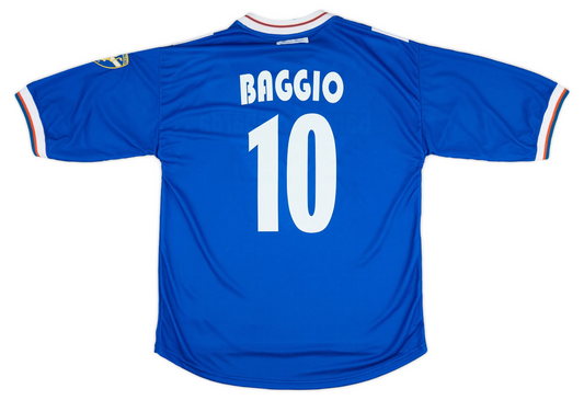 Maillot domicile Brescia réédition 2001-02 Baggio #10