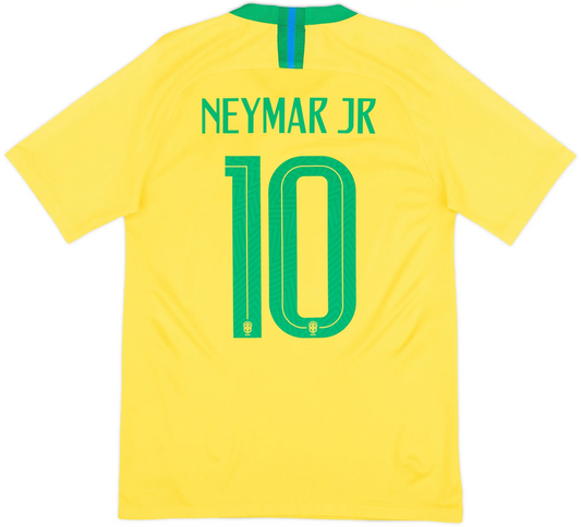 Maillot domicile Bresil 2018-19 Neymar Jr n°10