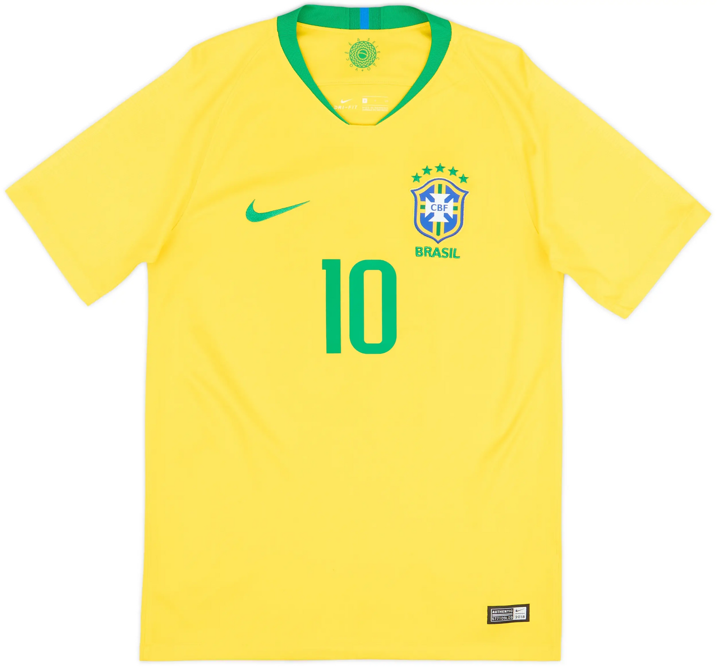Maillot domicile Bresil 2018-19 Neymar Jr n°10
