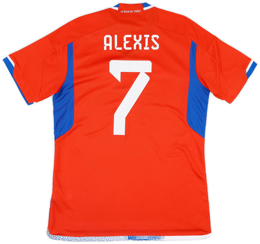 Maillot domicile Chili 2022-23 Alexis #7