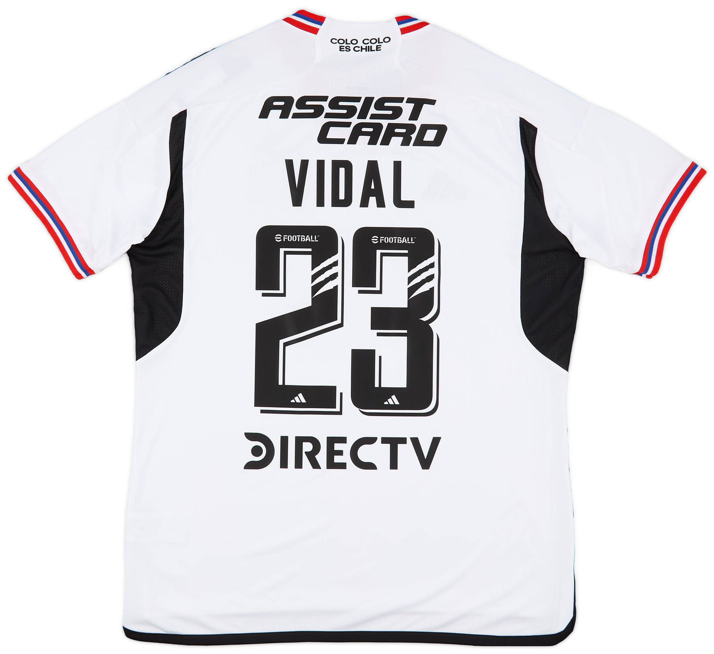 Maillot domicile Colo Colo 2023-24 Vidal #23