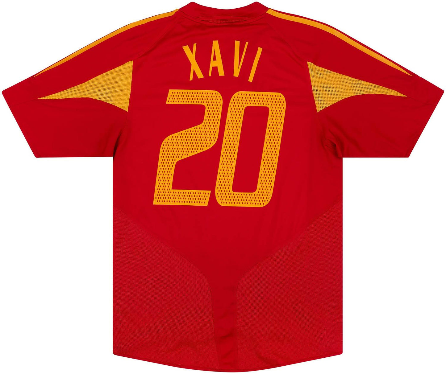 Maillot domicile Espagne 2004-06 Xavi #20