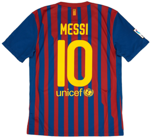 Maillot domicile FC Barcelone 2011-12 Messi #10