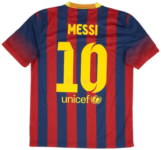 Maillot domicile FC Barcelone 2013-14 Messi #10