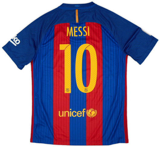 Maillot domicile FC Barcelone 2016-17 Messi #10