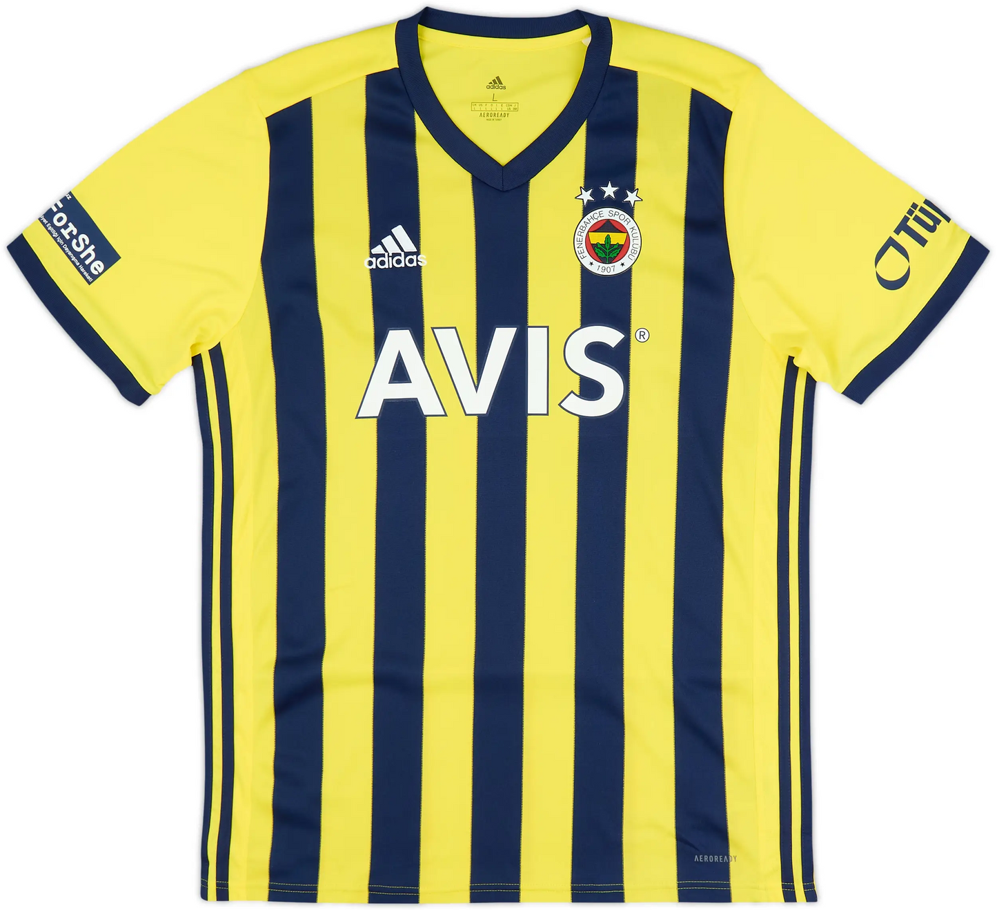 Maillot domicile Fenerbahçe 2020-21 Özil n°67