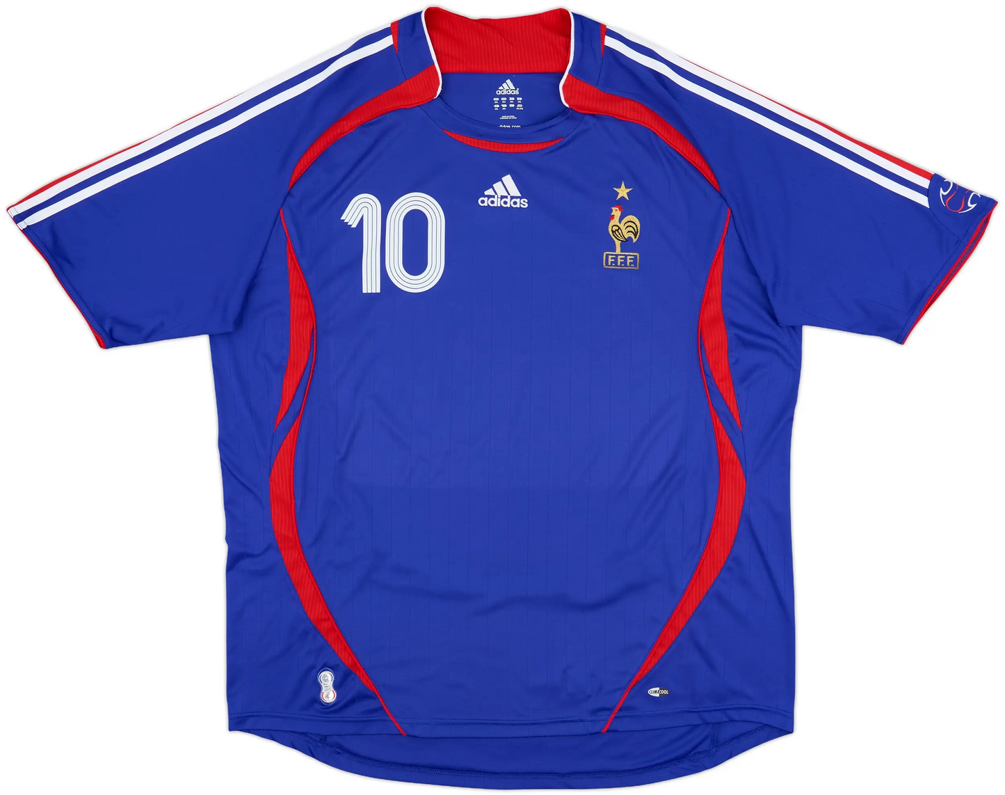 Maillot domicile France 2006-07 Zidane n°10