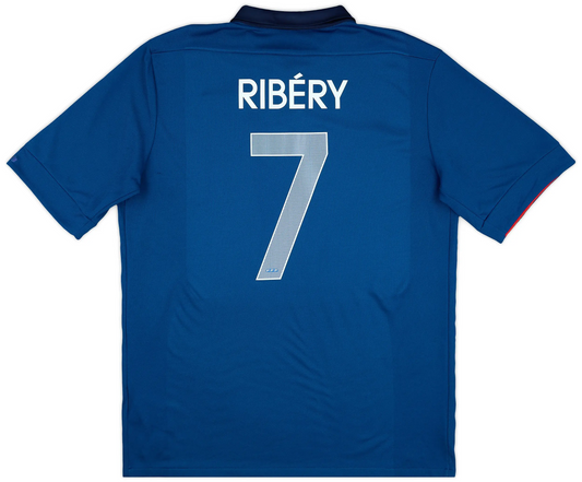 Maillot domicile France 2011-12 Ribéry n°7