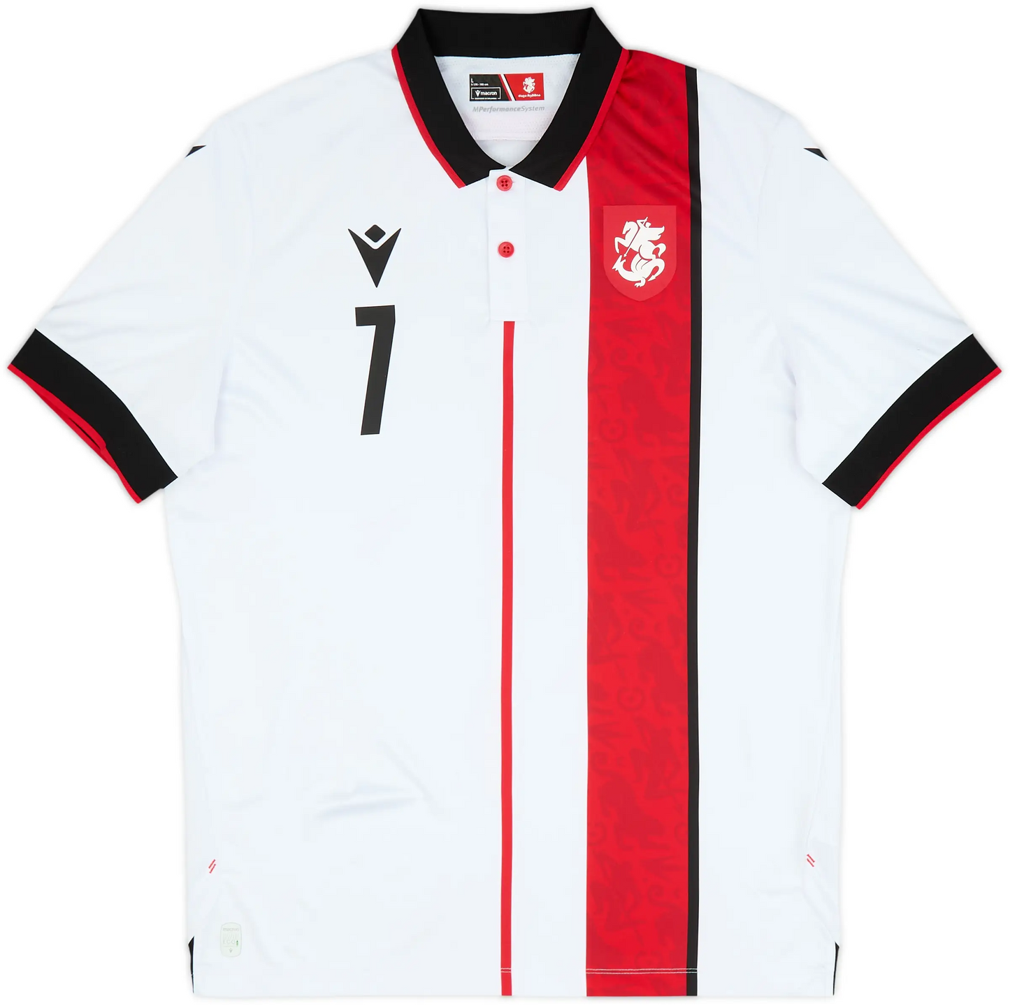 Maillot domicile Géorgie 2025-26 Kvaratskhelia #7