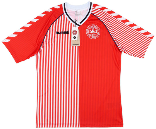 Maillot domicile Hummel "DBU 86" réédition Danemark 2023