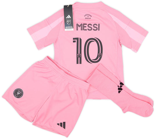 Maillot domicile Inter Miami 2025 Messi #10 (petits enfants)
