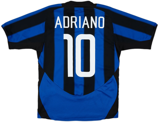 Maillot domicile Inter Milan 2003-04 Adriano #10 (S)