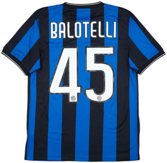 Maillot domicile Inter Milan 2009-10 Balotelli #45 (S)