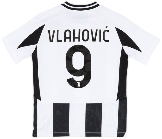 Maillot domicile Juventus 2024-25 Vlahovic #9 (enfants)