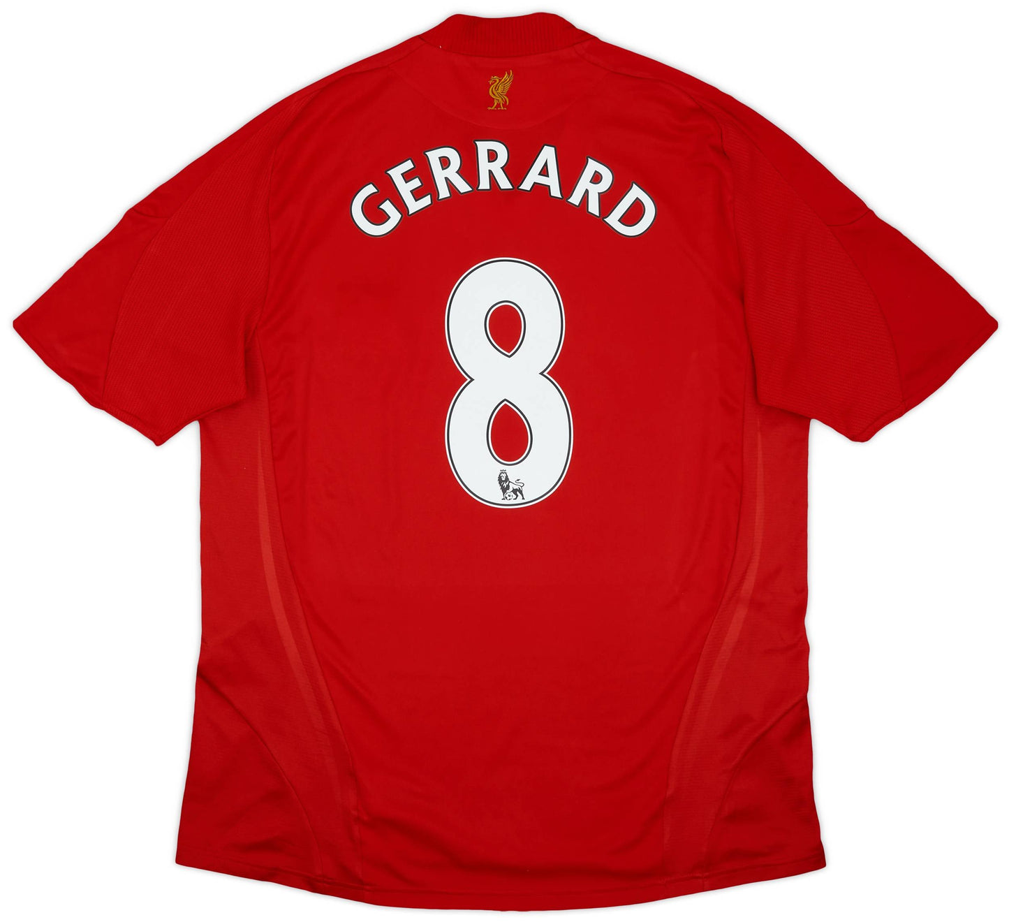 Maillot domicile Liverpool 2008-10 Gerrard #8
