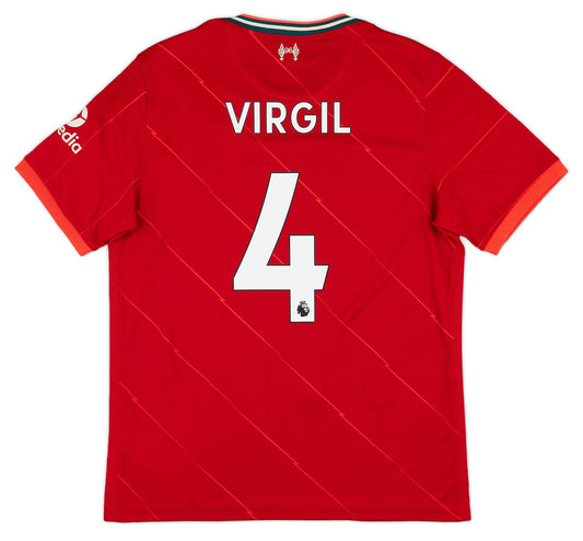 Maillot domicile Liverpool 2021-22 Virgil #4