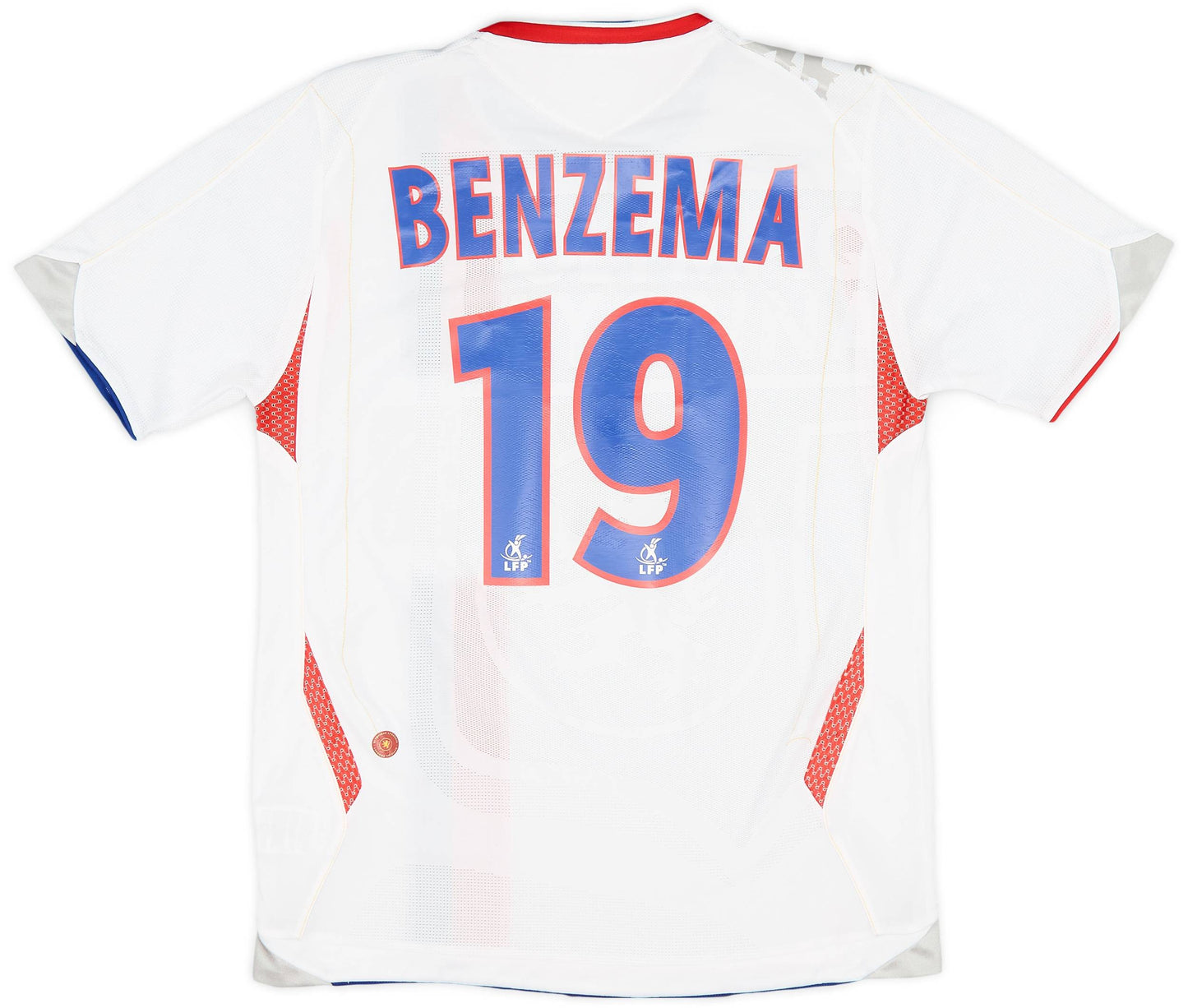 Maillot domicile Lyon 2006-07 Benzema #19 (S)