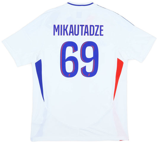 Maillot domicile Lyon 2024-25 Mikautadze #69