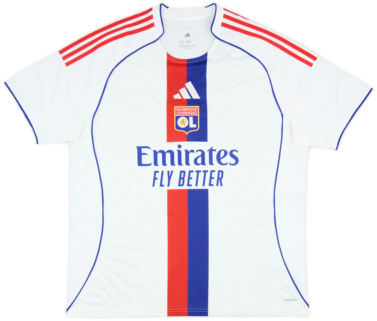 Maillot domicile Lyon 2025-26