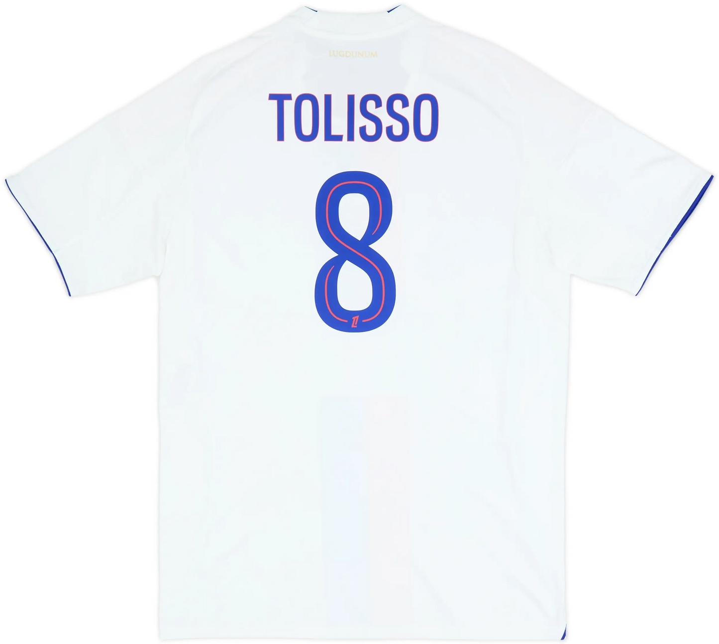Maillot domicile Lyon 2025-26 Tolisso n°8