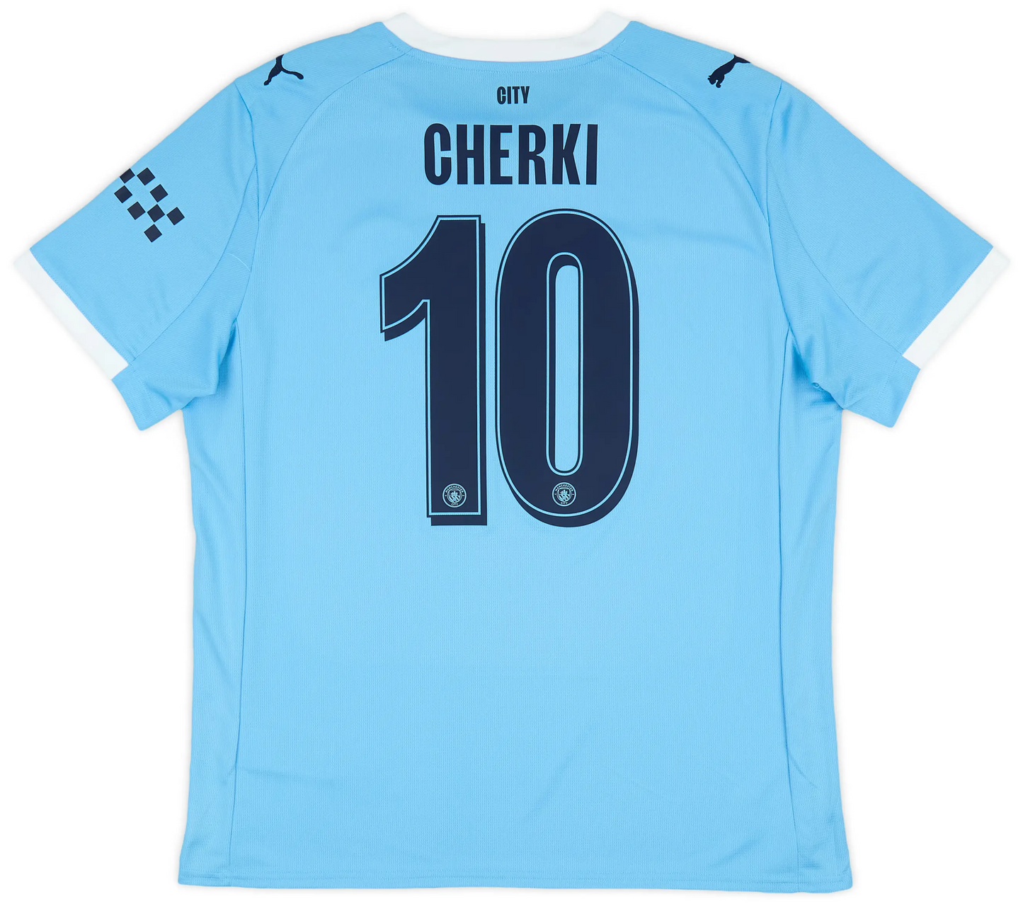 Maillot domicile Manchester City 2025-26 Cherki n°10