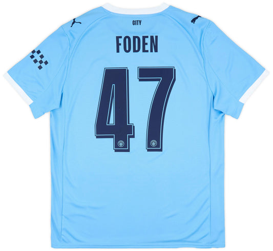 Maillot domicile Manchester City 2025-26 Foden #47