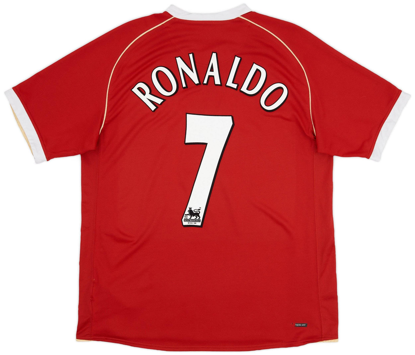 Maillot domicile Manchester United 2006-07 Ronaldo #7