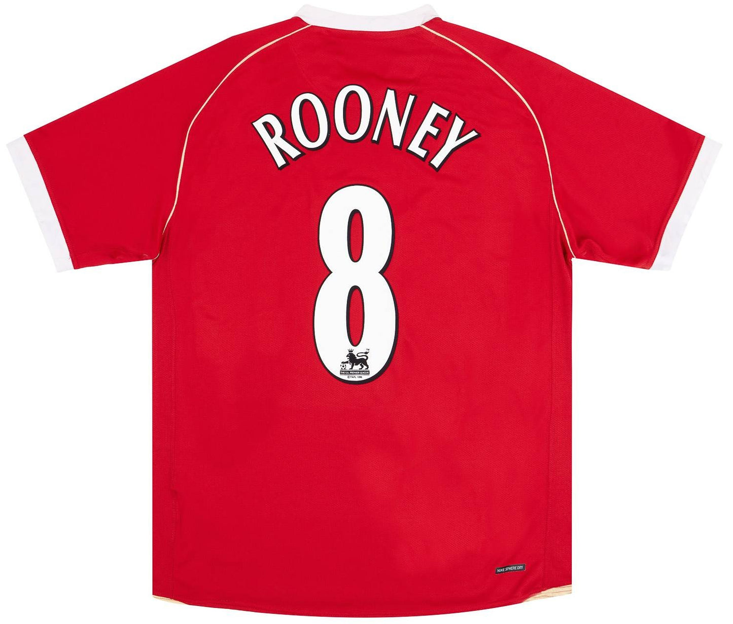 Maillot domicile Manchester United 2006-07 Rooney #8