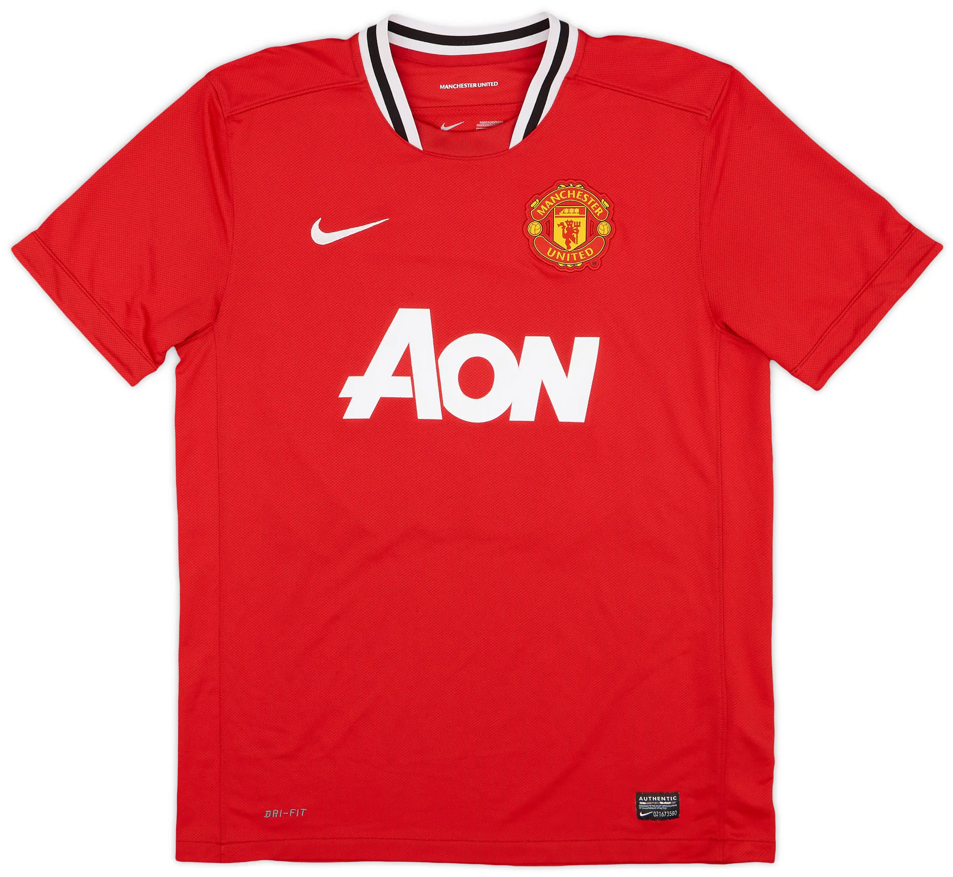Maillot domicile Manchester United 2011-12 JS Park #13 - RR Store Online